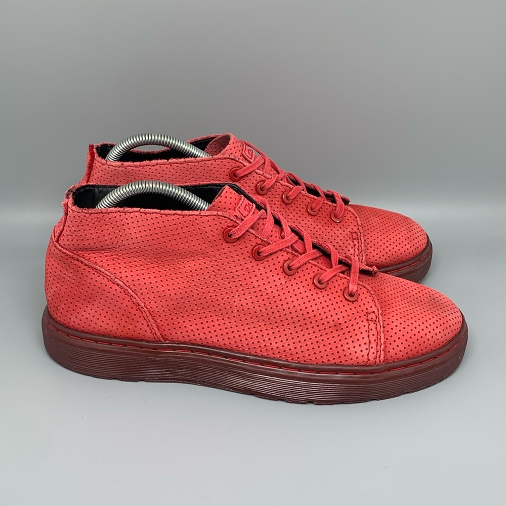 Dr. Martens Baynes 6-Eye Chukka Red‎ Boots Men's Sz 10